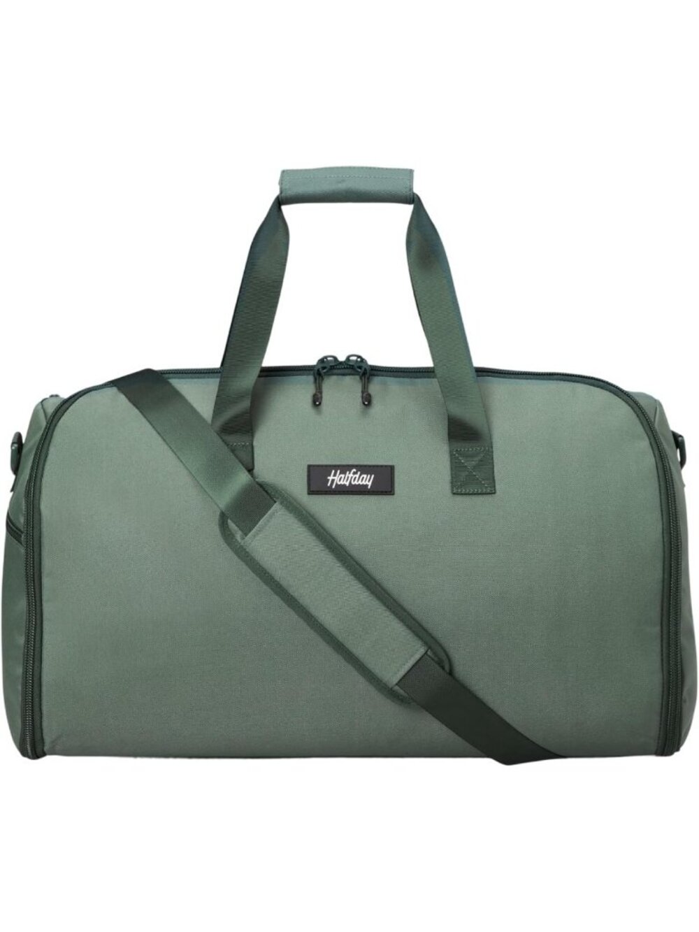 Convertible 2-in-1 Duffel Weekender Bag 40L - Carry-On Travel, Cactus Green
